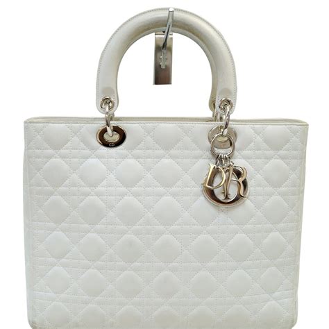 dior purse white|christian dior handbags white.